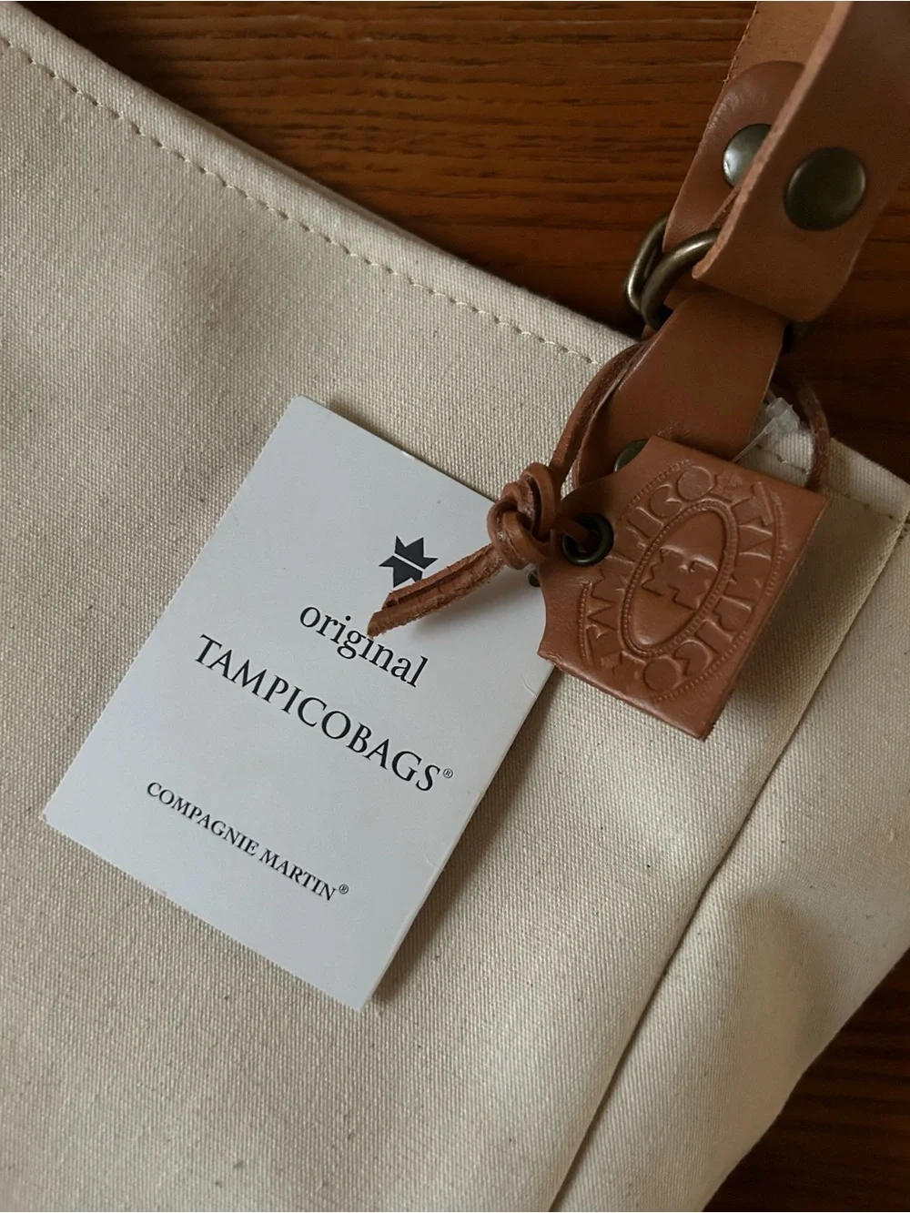 Tampico Bags Cotton Canvas Tote